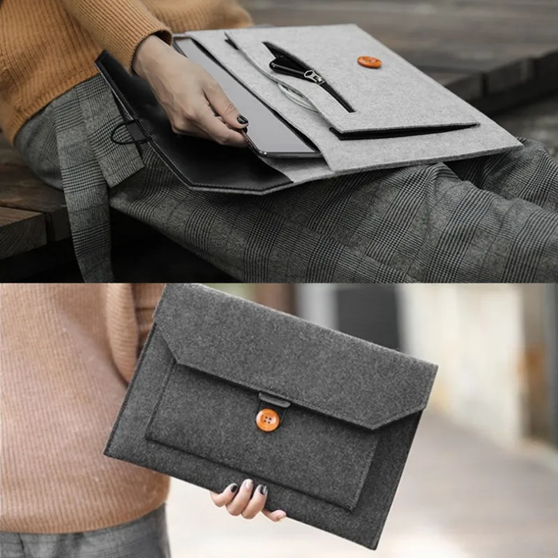 

Fashion Business High Capacity Tablet Case Pouch Bag for iPad Pro 11/12.9 2020 Case Wear-resistant Shockproof Protective Case