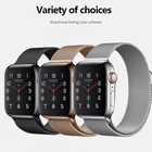 Ремешок из нержавеющей стали для Apple Watch Series 7 41 мм 45 мм 3840 мм 4244 мм, браслет Milanes для Apple iwatch 6 5 4 3