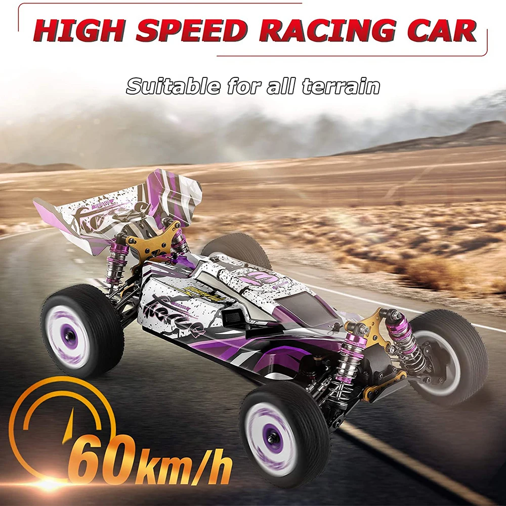 WLtoys 124019 RC Car 1/12 Scale 2.4GHz Remote Control 4WD Racing Off-Road Buggy Drift Toys for Adult Kid | Игрушки и хобби
