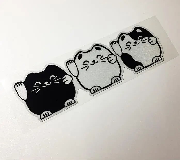 Светоотражающая виниловая наклейка на бампер и автомобиль в японском стиле -