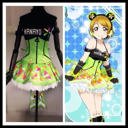 Lovelive Maki Nishikino мини Кодори светодиодная Фея Idolized горничная униформа Пробуждение