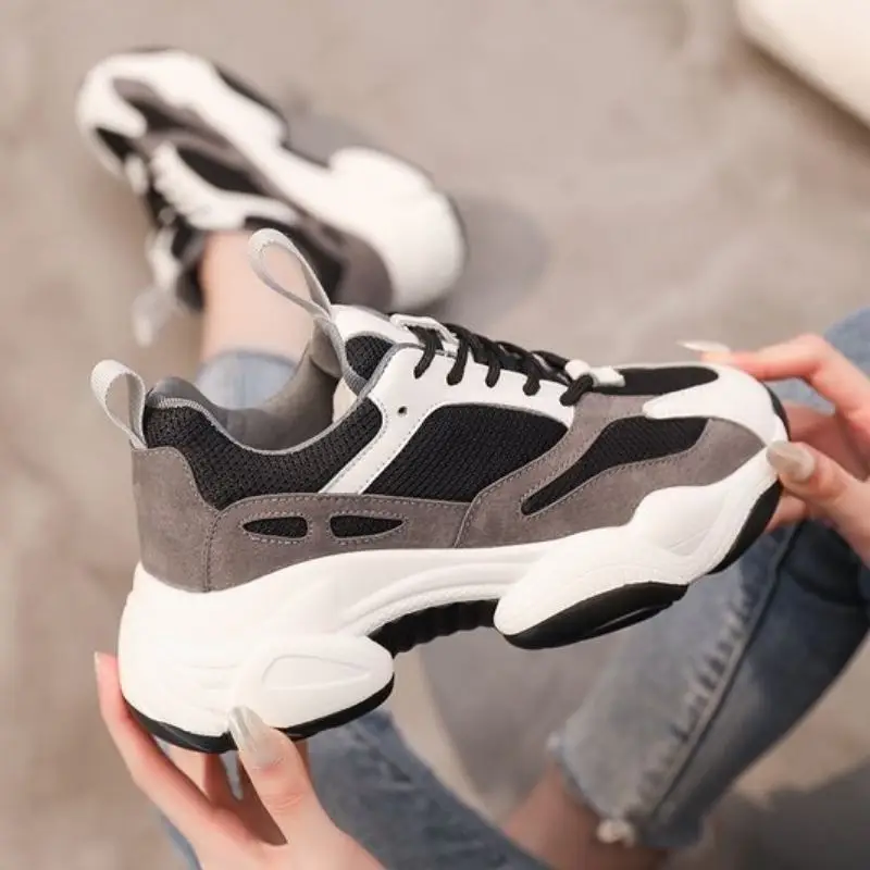 Taoffen/женские кроссовки Лидер продаж Черная Повседневная Вулканизированная обувь