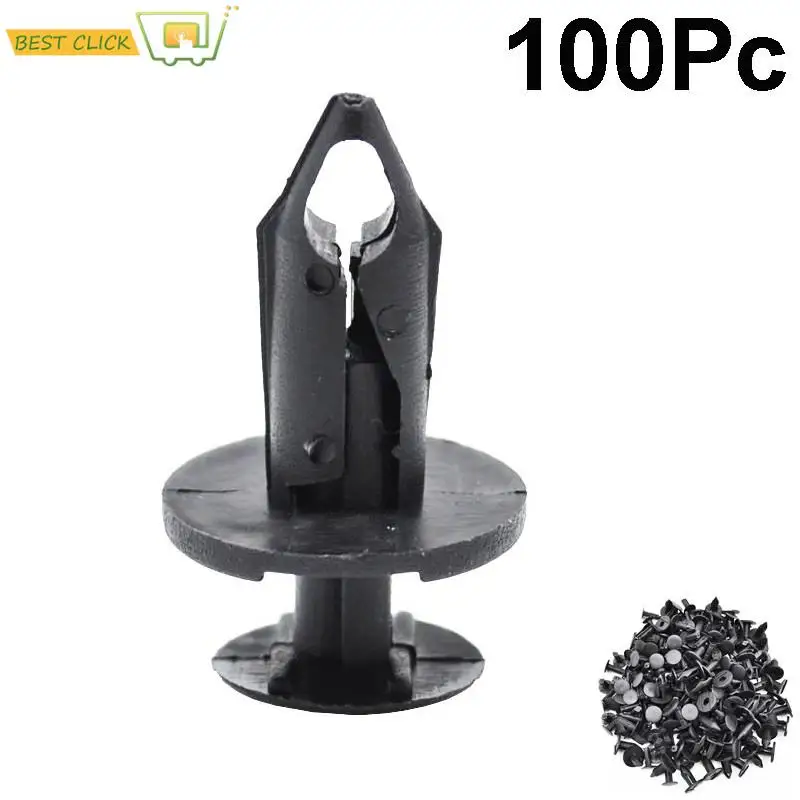 100 шт., фиксаторы для бампера автомобиля Audi Buick Chrysler Honda
