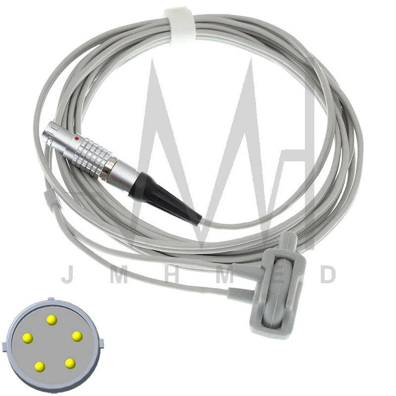 Совместимость с spo2 датчик Mindray/CSI 503 507 508 509 монитор 5pin 3M палец/ухо Оксиметрия