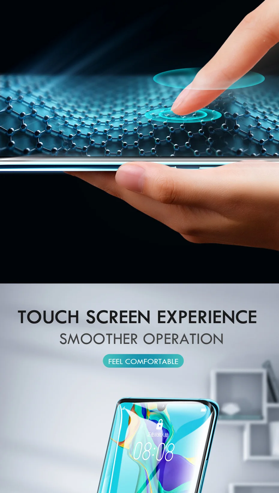 Гидрогелевая пленка для huawei P30 P20 mate 20 Pro Lite P30pro P20pro полная изогнутая Защитная пленка для экрана для Honor 8X9 10 Lite(не стекло