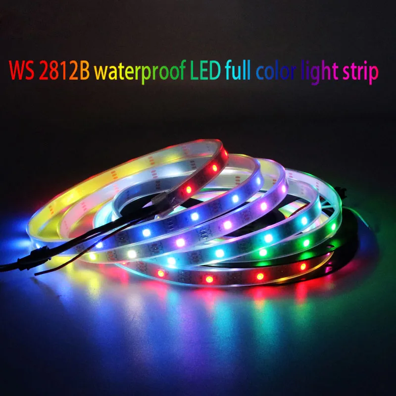 Светодиодная лента WS2812B SMD5050 5 в пост. Тока 1/3/4/5 м 30/60/144 светодиодов/м|Светодиодные