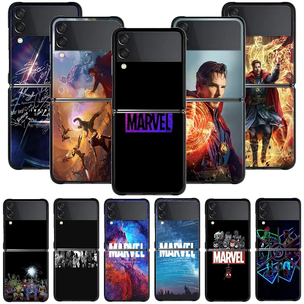

Marvel Comics Doctor Strange Phone Case For Samsung Galaxy Z Flip3 5G Z Flip 3 5G z flip zflip3 Black Cases PC Fundas Hard Coque