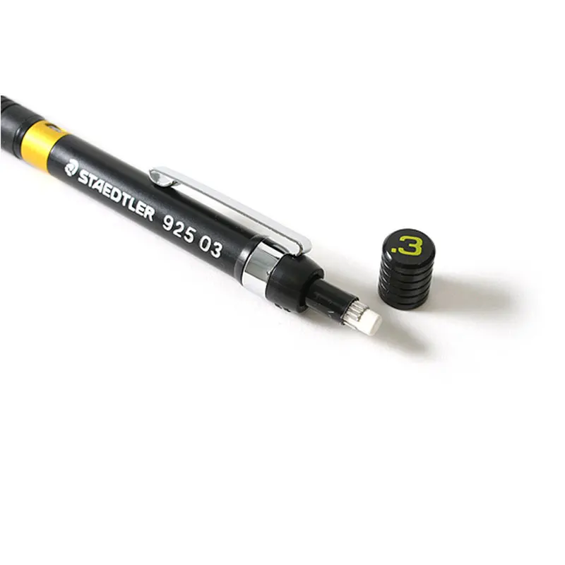 Staedtler 925 автоматический механический карандаш 0 3/0 5/0 7/0 9 мм черный цвет для