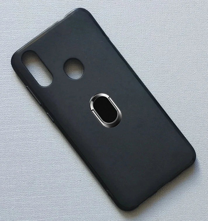 Чехол для ZTE Blade V10 металлический кольцевой держатель магнитный автомобильный