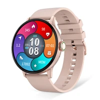 new 390390 pixel smart watch women full touch ip68 waterproof heart rate tracker bluetooth call rotary button smartwatch men