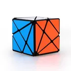 Перемещение по оси, Магический кубик, изменение неправильной Jinggang профессиональная головоломка Скорость кубик с матовой отделкой Стикеры 3x3x3, черный корпус кубика
