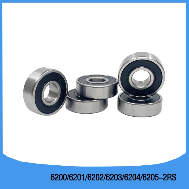 Бесплатная доставка 10 шт. 6200 6201 6202 6203 6204 6205-2RS RS радиальные