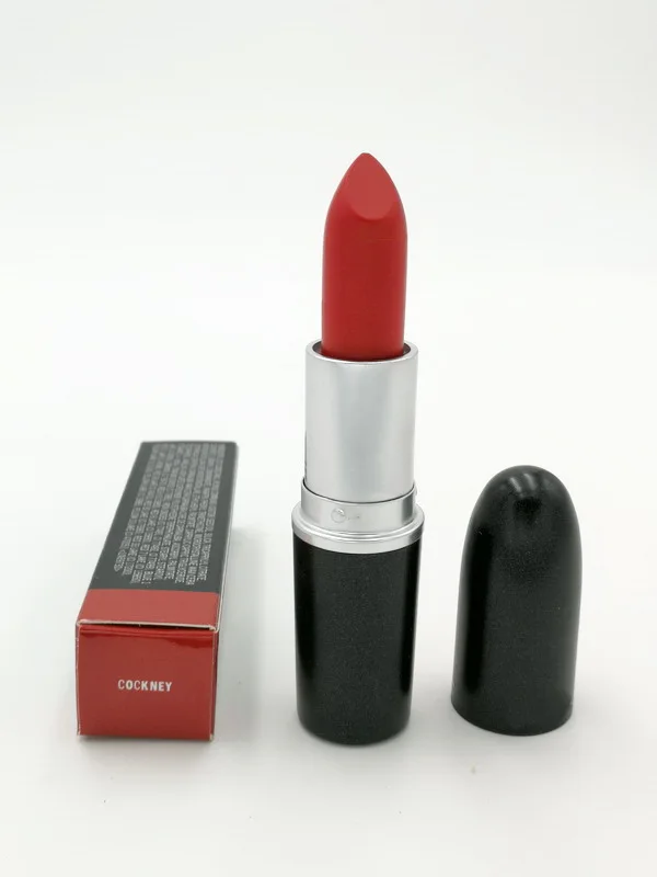 28 цветов красная матовая губная помада A Levres Velvet Teddy Lipstick Сексуальная долговечная Водонепроницаемая помада mc yg TAUPE WHIRL FAUX - Цвет: COCKNEY