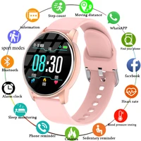2021 smart watch for men women real time weather forecast smartwatch fitness tracker heart rate monitor watches for android ios