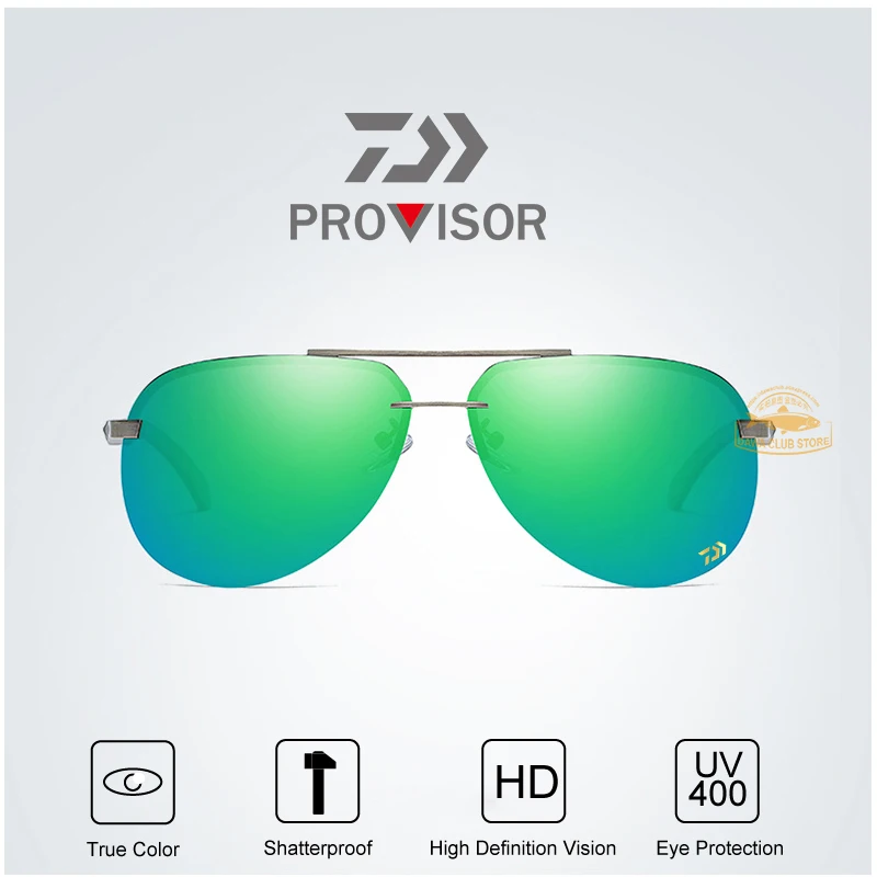 

Daiwa Seaside Holiday UV Protection Fashion paragraph Glasses Riding Windproof Glasses Men's Outdoor Fishing Polarized Sunglasse