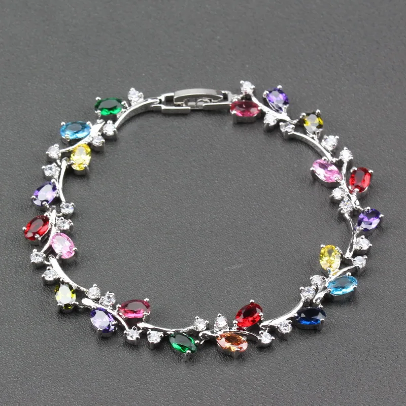 9 цветов s свадебные украшения модные безделушки серебряного цвета с полным