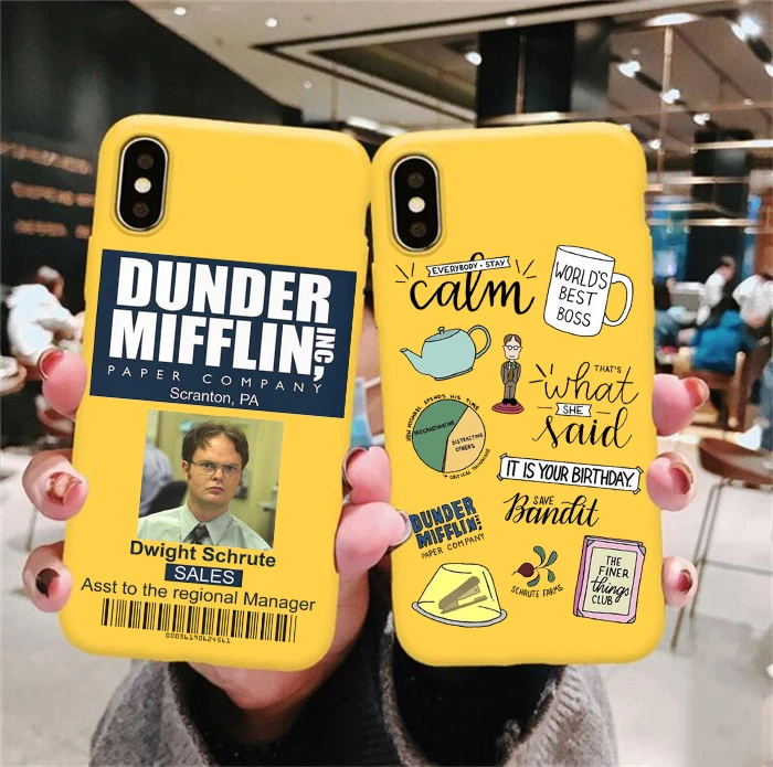Офисный монтаж, Dwighst Schute, Майкл Скотт чехол для телефона huawei p30 pro p30 lite p20 pro p10 mate 20 p10 lite