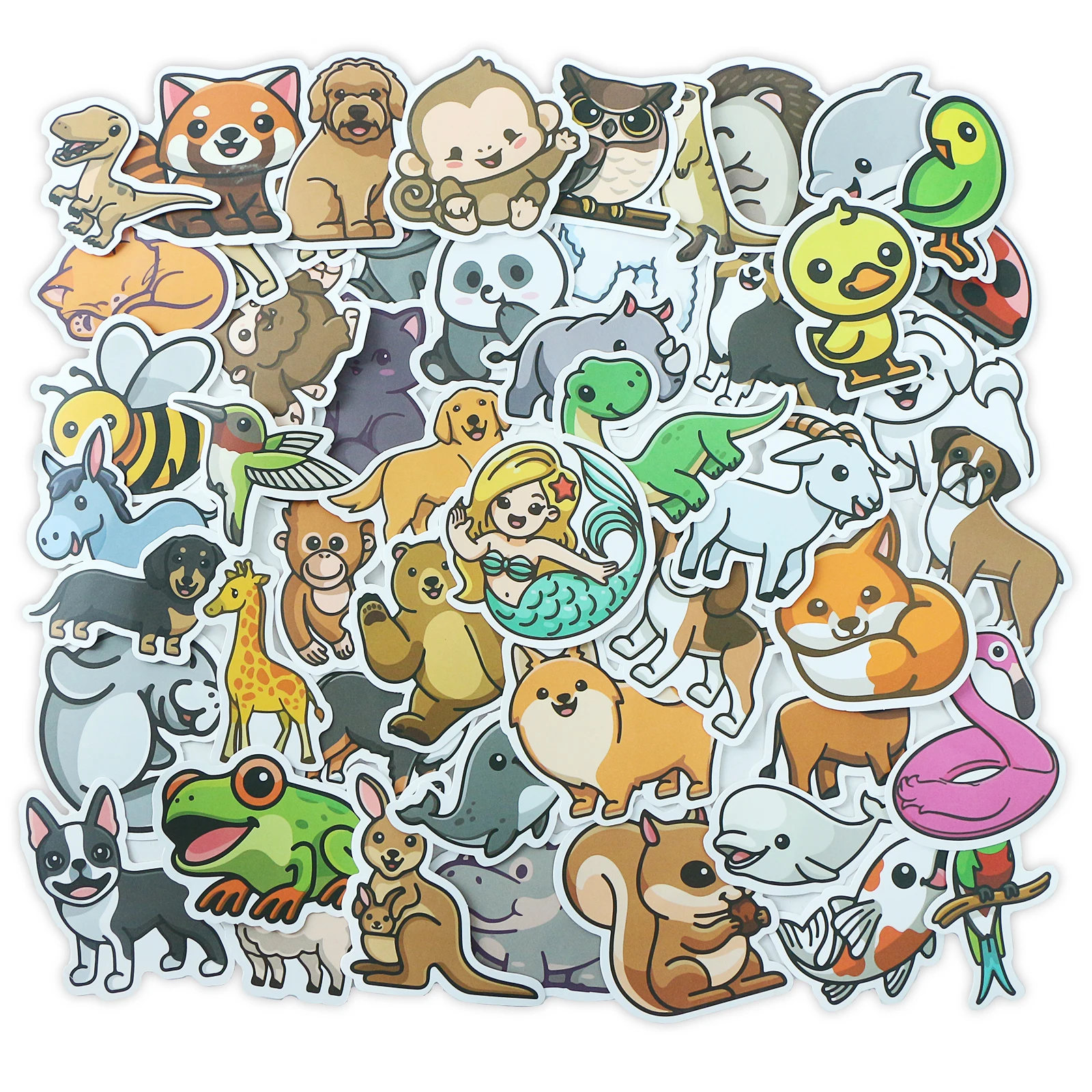 50 шт. водонепроницаемые наклейки для ноутбука автомобиля багажа мотоцикла