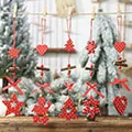 Рождественские украшения для дома Подвески navidad Рождественские елочные украшения Висячие куклы Ремесло Декор Поставщик детский подарок sd206