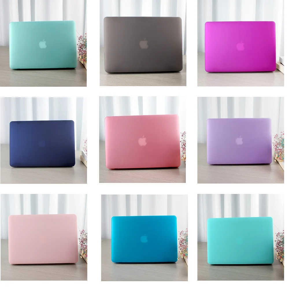 Матовый Твердый Цветной чехол + для клавиатуры (подарок) Apple Macbook New White 13 &quotA1342 MC516