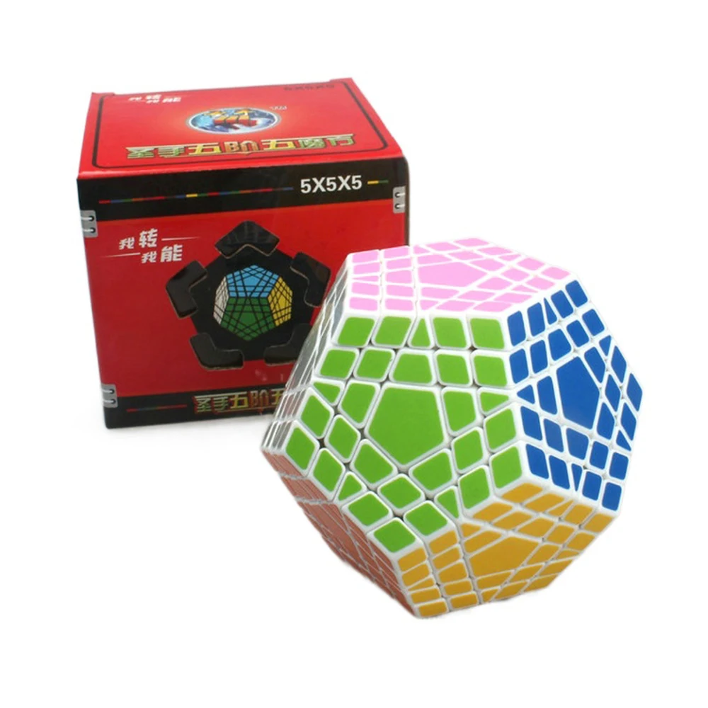 Shengshou 12 Сторон Megaminxed Shengso 5x5 Додекаэдр для скоростного магического кубика