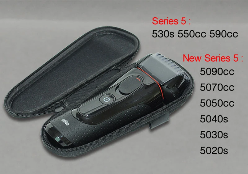 Портативный дорожный бокс для Braun электробритва 3000S 3020S 3050CC 3080S Cruzer 6 seris 3/5/7