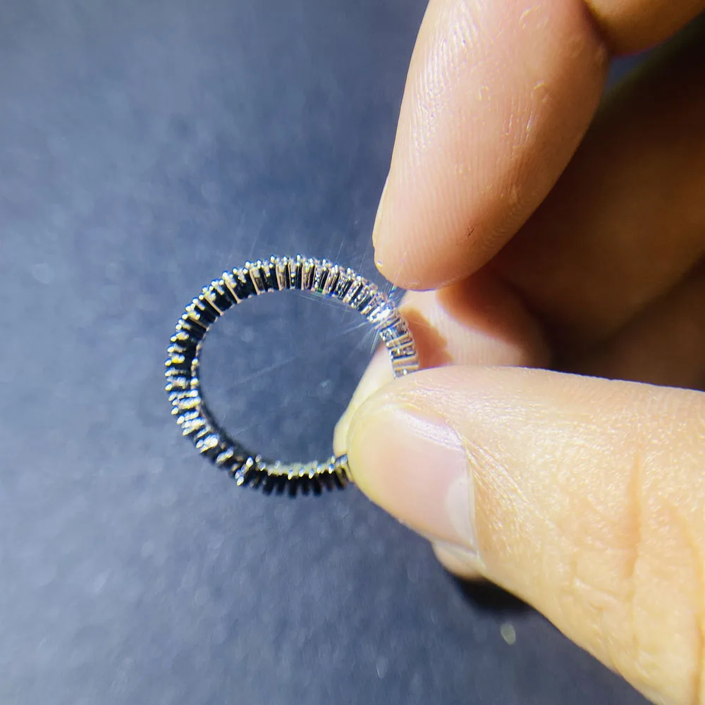 2021 Модные Простые геометрические круглые одиночные составные перстни из