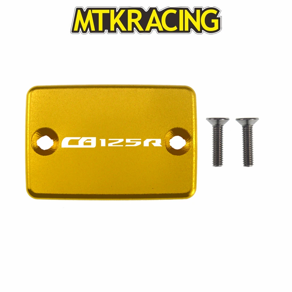 

CNC Aluminum Motorcycle Brake Fluid Fuel Reservoir Tank Cover Cap FOR HONDA CB125R 2018-2019