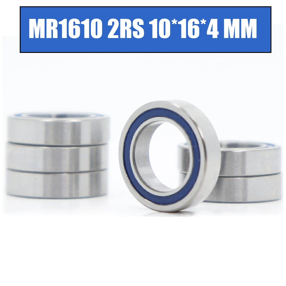 MR1610 2RS Подшипники синие герметичные 10x16x4 мм