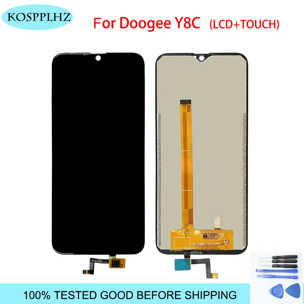 6 1 &quot600*1280 Для Doogee Y8C ЖК дисплей Дисплей и кодирующий преобразователь сенсорного