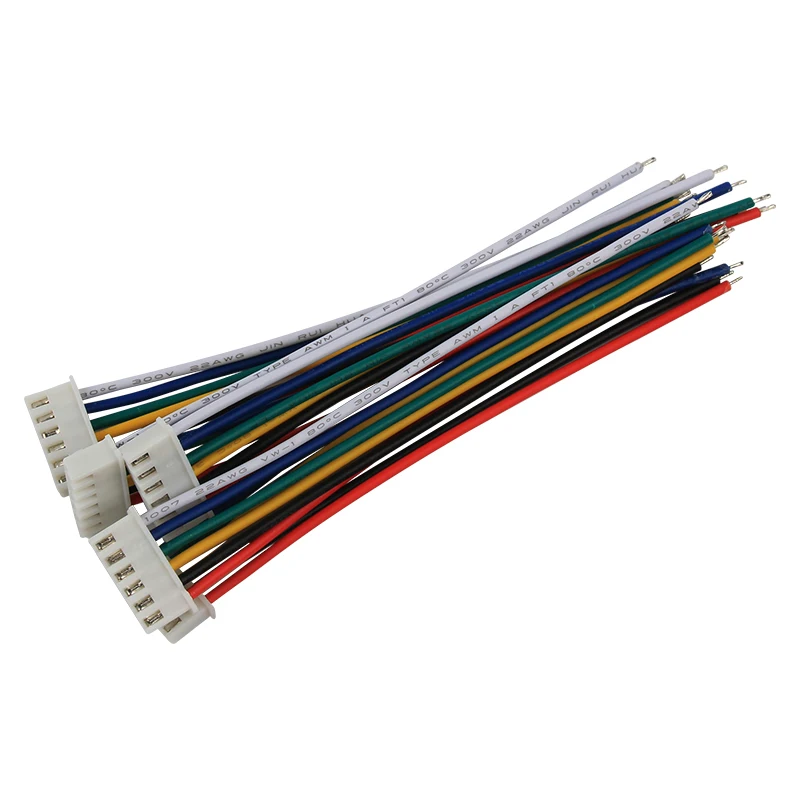 Балансировочный кабель для аккумуляторов 100 мм JST XH 2s 3s 4s 6s 22AWG 5s|Детали и