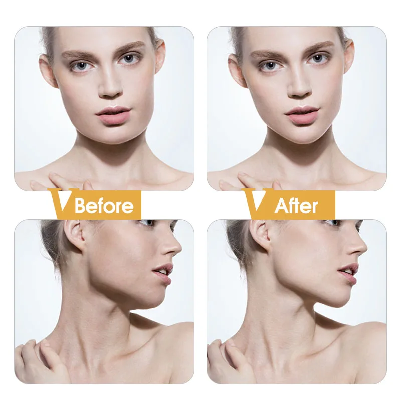 1 шт. лифтинг маски для лица v образная форма тонкий подбородок подтяжка шеи