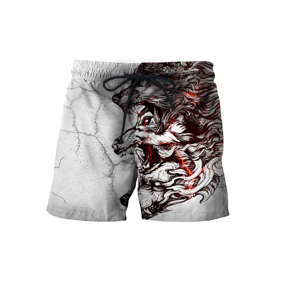 Шорты мужские с эластичным поясом повседневные быстросохнущие пляжные в стиле