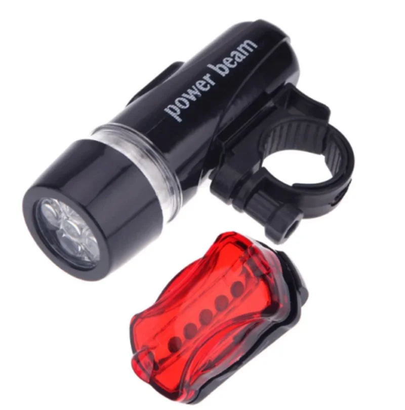 Водонепроницаемый яркий 5 светодиодный велосипедный цикл передний и задний