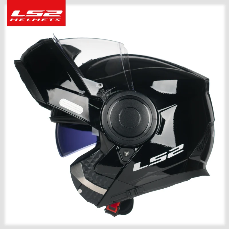 

Мотоциклетные шлемы LS2 FF902, модульный мотоциклетный шлем с двумя линзами, для мужчин и женщин, шлем