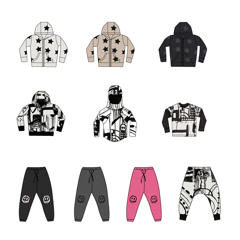 

Spot 2020 autumn and winter new boys' cotton fashion printed sweater