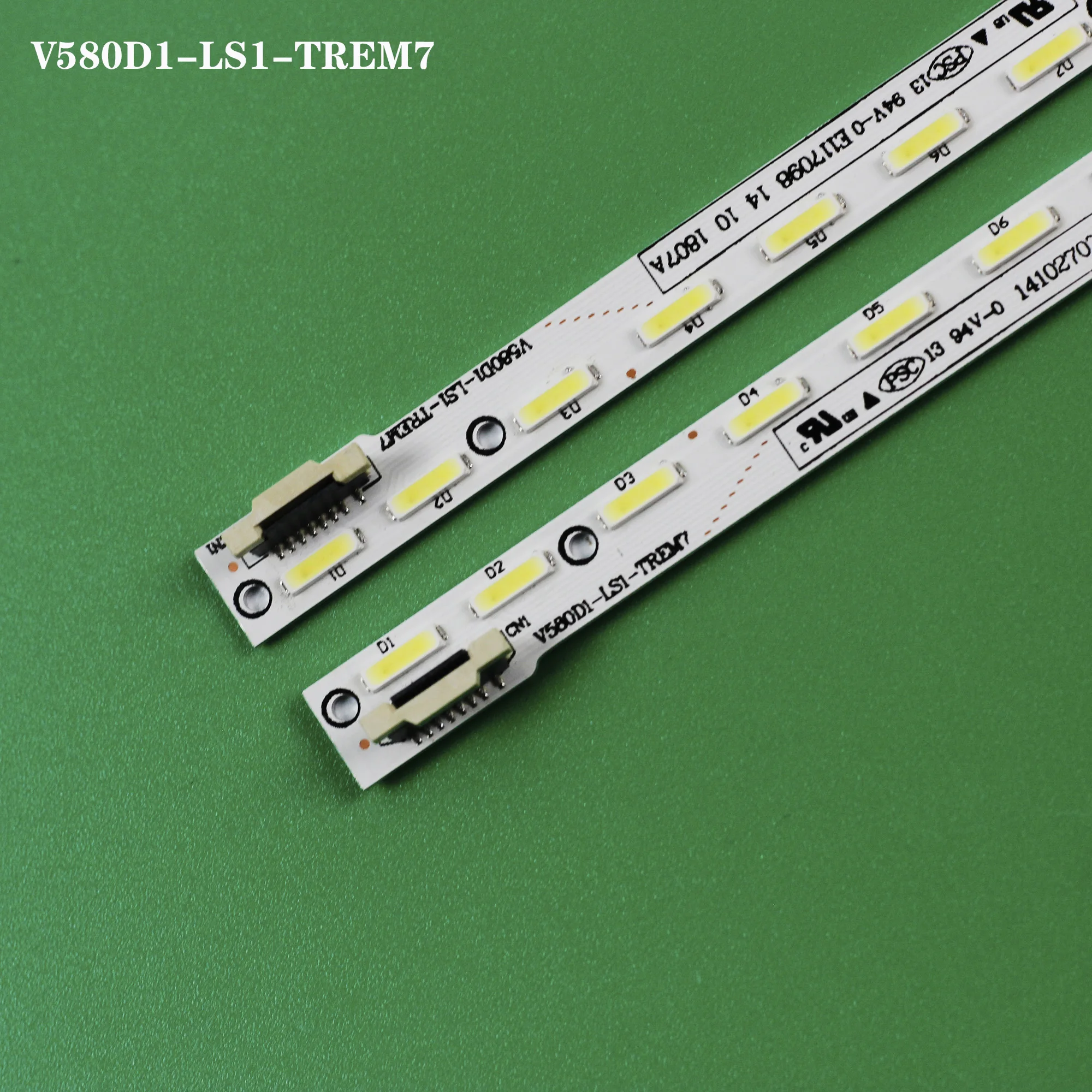 Светодиодная лента для подсветки для Toshiba 58L8400U 58PUK6809, фотолампа для освещения, 64 светодиода