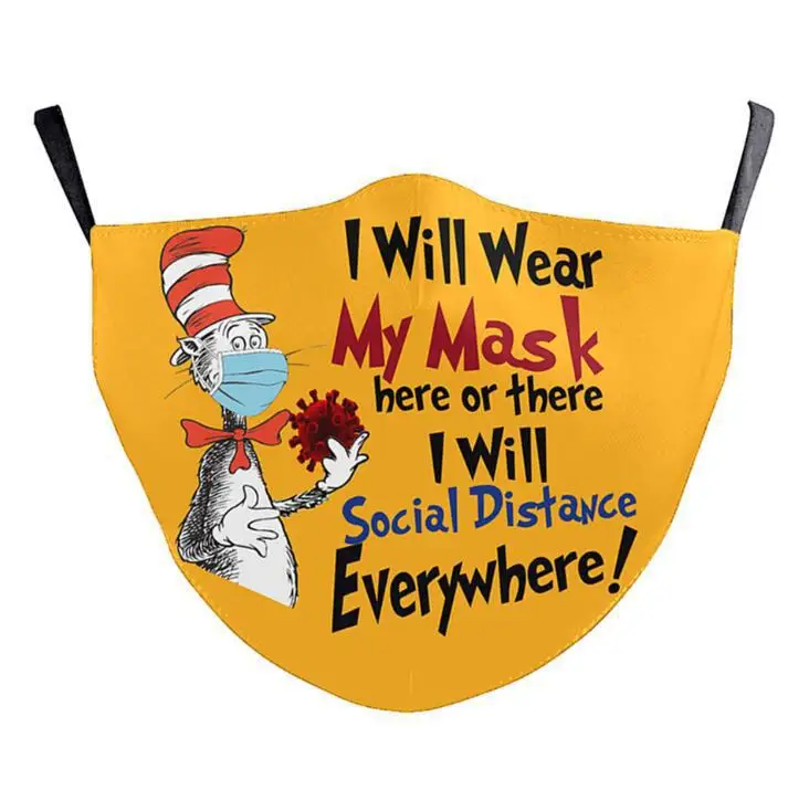 

Reusable Halloween Christmas Face Mouth Gift Decorations Decor Grinch Christmas Decoration Bandanas Elf Christmas Decoration