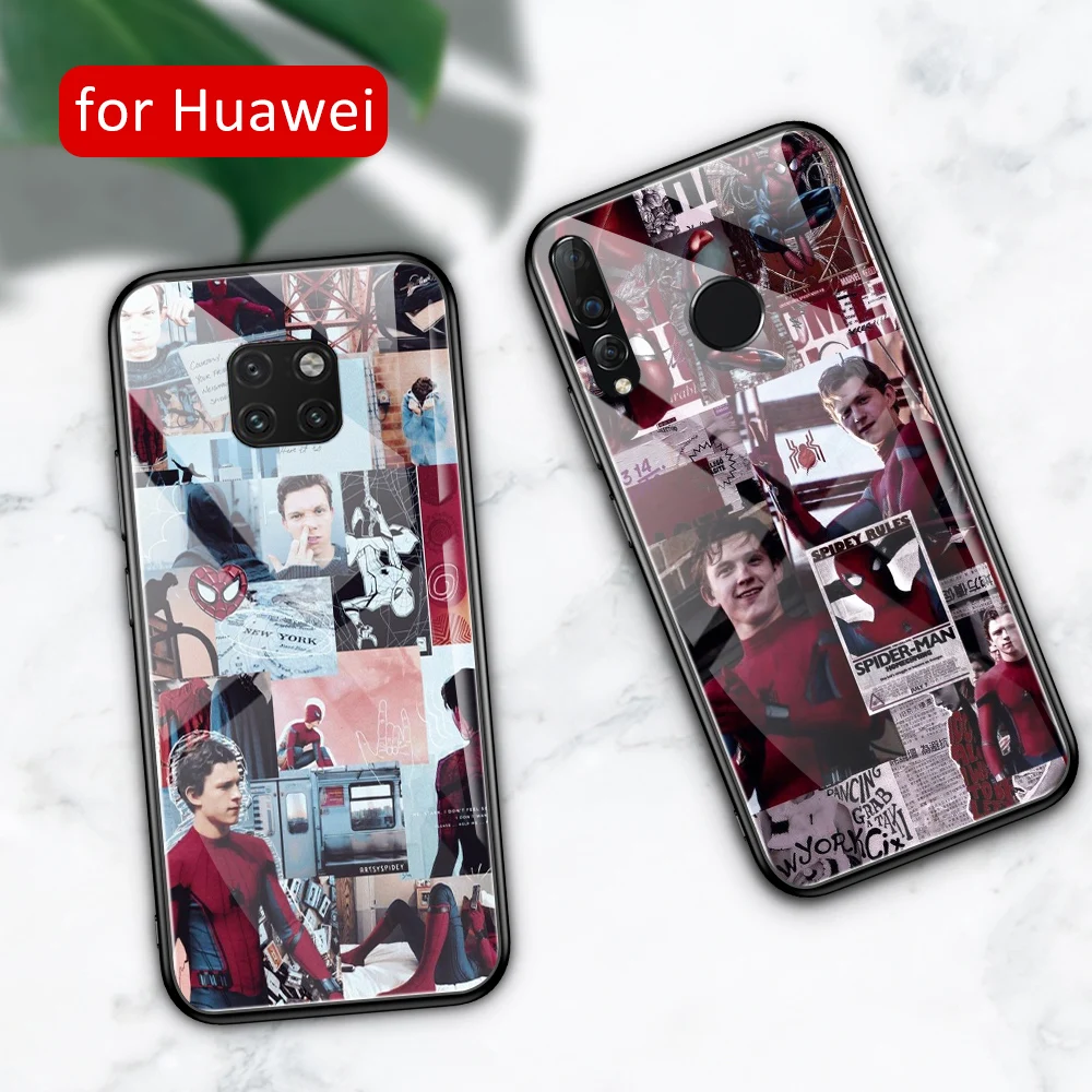 Для huawei mate 20 чехол Стекло крышка том Холланд nova 4 для 9 10 pro 20x lite RS 3 3i 3e 4e 5i Y9