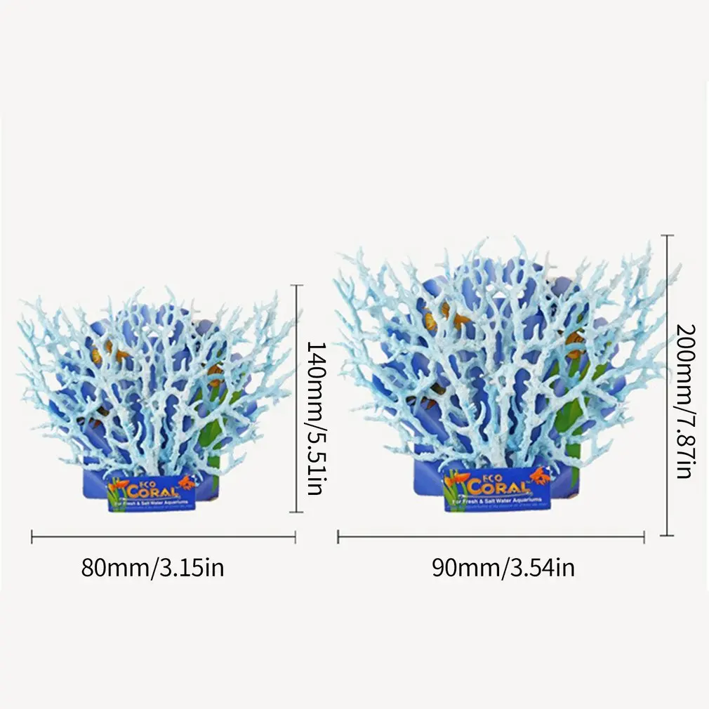 

Plastic Coral Fish Tank Plant Aquarium Plant Fish Tank Ornament Aquarium Decoration Environmental Protection Simulation Coral