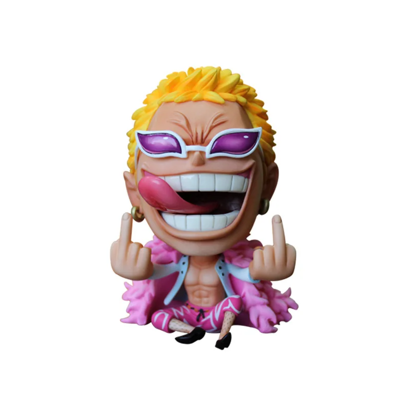 Высота каблука 10 см Одна деталь Donquixote Doflamingo Джинбей Marshall D Научите Boa Хэнкок ПВХ