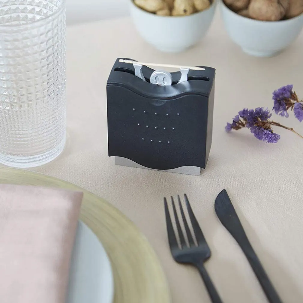 

1PC Home Table Toothpick Storage Box Automatic Pop-up Toothpick Holder Portable Toothpick Holder Container Restaurant