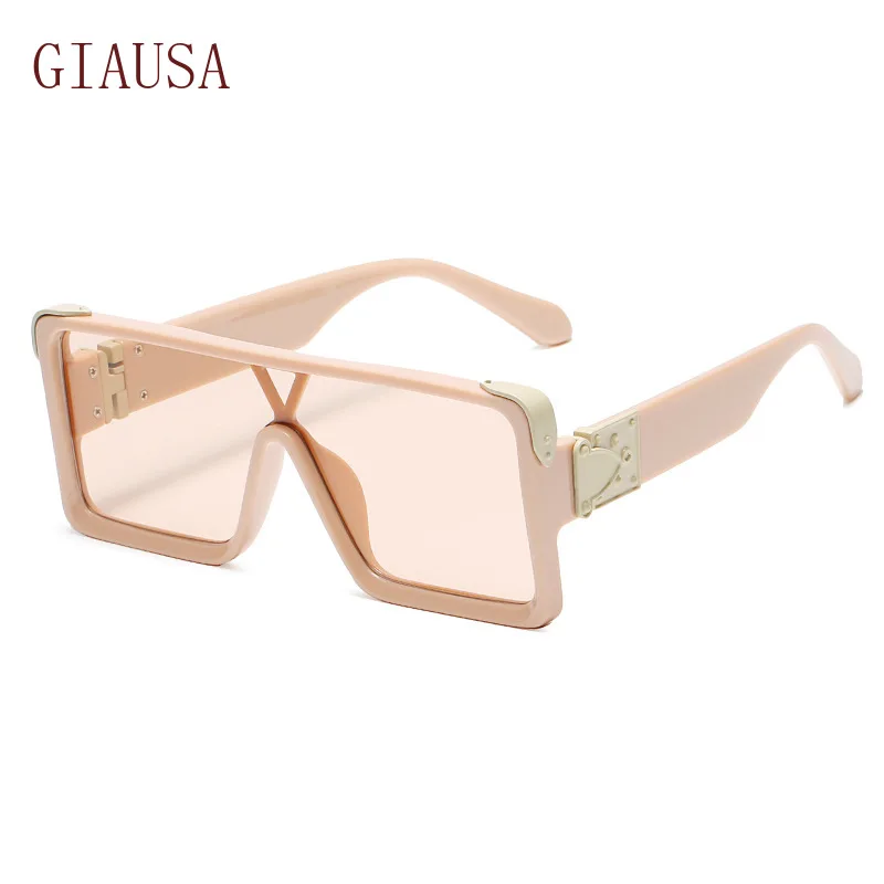 

GIAUSA New fashion one piece sunglasses, modern RETRO SUNGLASSES and sunglasses for men and women in Europe and America