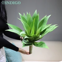 last size 45cm aloe artificial succulent plant desert plant plastic flower home office shopping mart decoration indigo