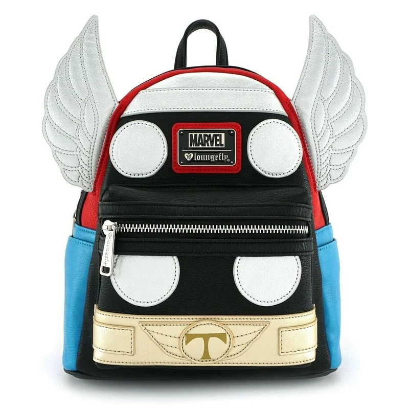 

Disney Marvel Avengers Thor Schoolbag Anime Backpack Male and Female Students Trend Casual Backpack