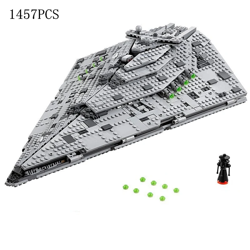

Building Blocks Fighter with mini Figures at Walker Compatible Star movie Wars 75292 Bricks Education Toys for Children