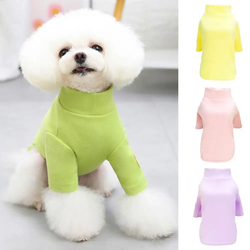 Durable Stylish Pet Dogs Shirt Costume Fine Workmanship Apparel Close Fitting for Small |