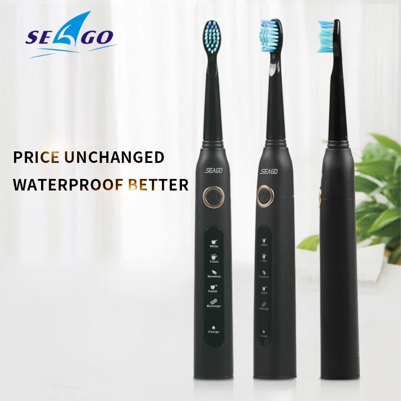 Зубная щетка электрическая Звуковая 40000 движений/мин 5 режимов 30 секунд