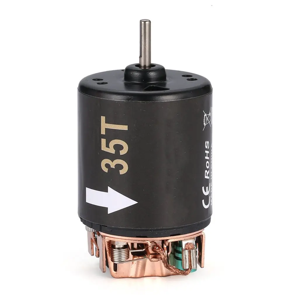 Щеточный двигатель 540 35T/45T/55T для внедорожника 1/10 Бигфут Радиоуправляемая машина