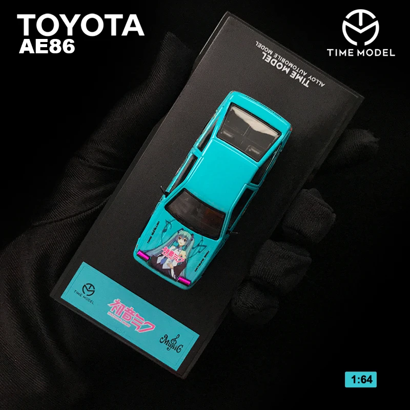 Модель времени 1/64 в японском стиле JDM иташа AE86 литые игрушки под давлением виде